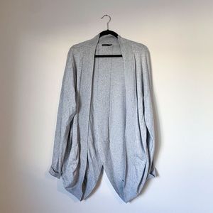 Gray Speckled Cardigan
